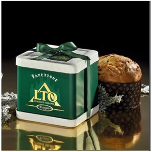 PANETTONE MILANO ALTO IN CAPPELLIERA REGALO KG.1 FLAMIGNI