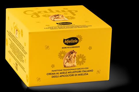 PANETTONE MILANO FARC. MIELIZIA GR 900 GALUP SCATOLA