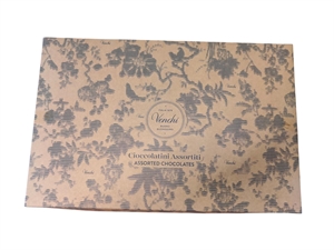 SCATOLA REGALO VENCHI CIOCCOLATINI ASSORTITI GR 230