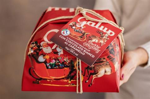 PANETTONE GRAN GALUP CIOCC. BIANCO CARAMELLO KG 1 INC.