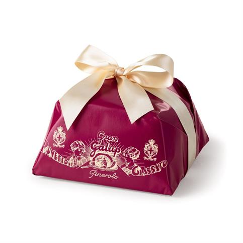 PANETTONE GRAN GALUP LAMPONI E CIOCC BIANCO GR 750