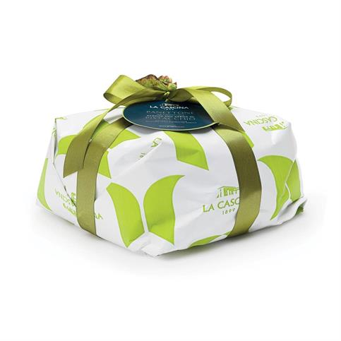 PANETTONE LA CASCINA PISTACCHIO KG 1 CARTA FIOCCO
