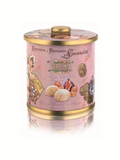 AMARETTI FICHI E NOCI BISC. MET. VIOLA VIRGINIA1860 GR 220