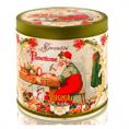 PANETTONE ALTO METALLO VINTAGE BABBO NATALE KG 1 VIRGINIA