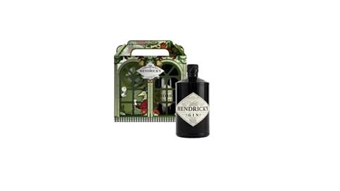 GIN HENDRICKS + BICCHIERE CL 70