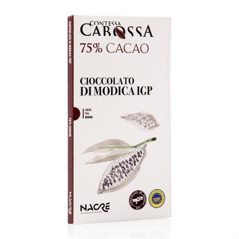 CIOCCOLATA NACRE 75% CONTESSA CAMBOSA GR 75