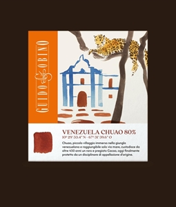 TAVOLETTA GOBINO VENEZUELA CHUAO 80% GR 55