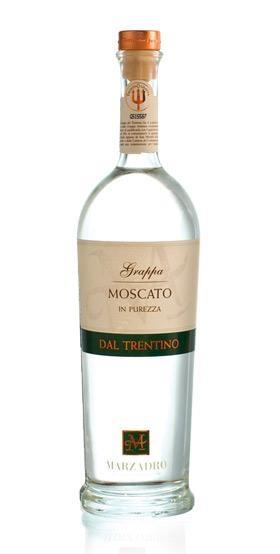 GRAPPA MOSCATO MARZADRO CL 70