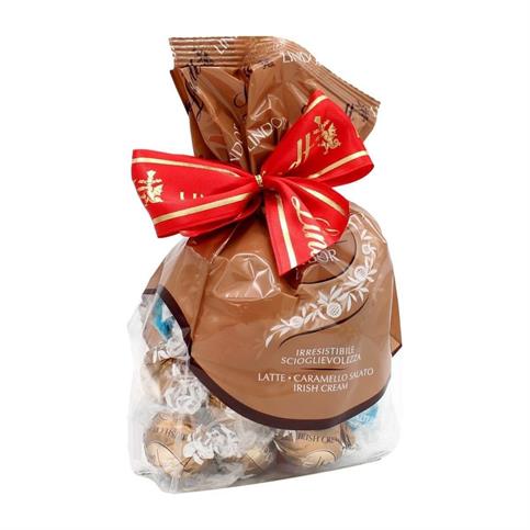 SACCHETTO LINDT LATTE COCCO CARAMELLO SALATO GR 287