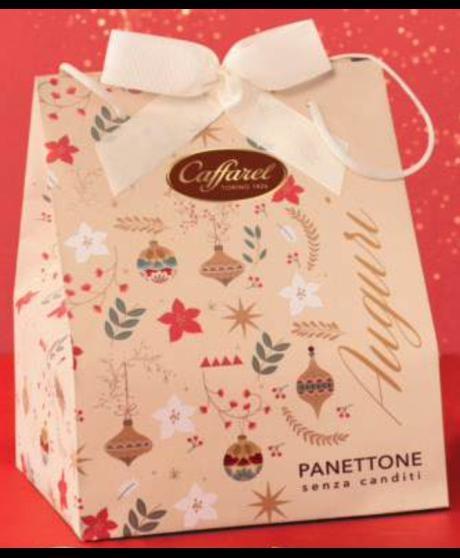 PANETTONE CAFFAREL SENZA CANDITI IN BORSINA KG 1