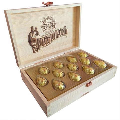 GOCCIOLONI STREGA PZ 24 IN SCRIGNO IN LEGNO GR 310