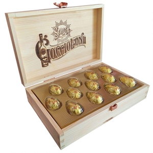 GOCCIOLONI STREGA PZ 24 IN SCRIGNO IN LEGNO GR 310