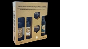 CONF CHIMAY CL 75 (VERDE+BIANCA+DORE)+2 BICCH