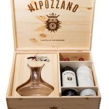 CASSETTA FRESCOBALDI + DECANTER+ CAVATAPPI