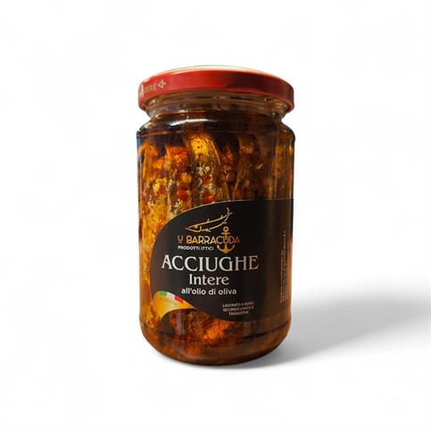 FILETTI ACCIUGHE INTERE GR 290 U BARRACUDA