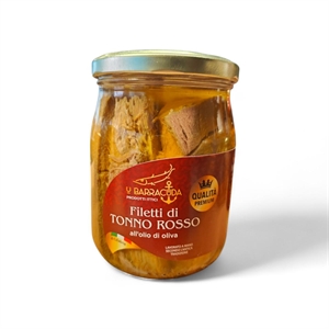 FILETTI DI TONNO ROSSO GR 560 U BARRACUDA