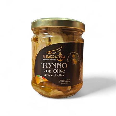 FILETTI DI TONNO E OLIVE GR 190 U BARRACUDA