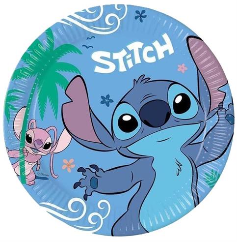 PIATTI CARTA BIGIEMME STITCH PZ 8 CM 19.5