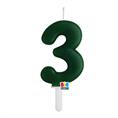 CANDELA DIMAV NUM 3 TINY PLUMP VERDE FORESTA CM 7