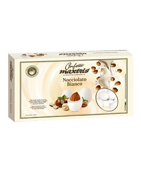 CONFETTI MAXTRIS NOCCIOLATO BIANCO KG 1