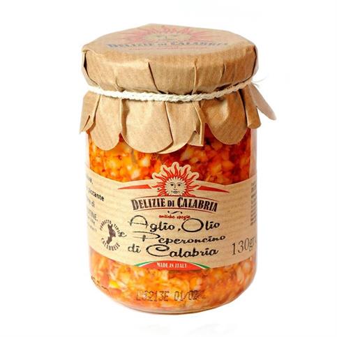 AGLIO OLIO PEPERONCINO GR 130 DELIZIE CALABRIA