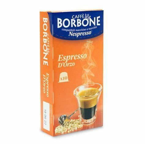 CAPSULE ORZO NESPRESSO BORBONE PZ 10