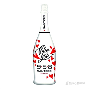 SPUMANTE SANTERO 958 LOVE EXTRA DRY 75 CL.
